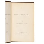 LONGFELLOW, Henry Wadsworth. The Song of Hiawatha. Boston: Ticknor & Fields, 1855. FIRST AMERICAN ED