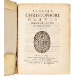 CLAVIUS, Christoph. Algebra. Rome: Bartholomaeus Zanettus, 1608. FIRST EDITION, marking the first ap