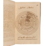 [MANUSCRIPT - PHYSICS]. "A System of Natural Philosophy." [South Devon], 1720. Covers the nature o