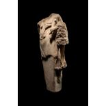 A Roman Marble Herm of Hercules Height 20 1/4 inches (51.4 cm).