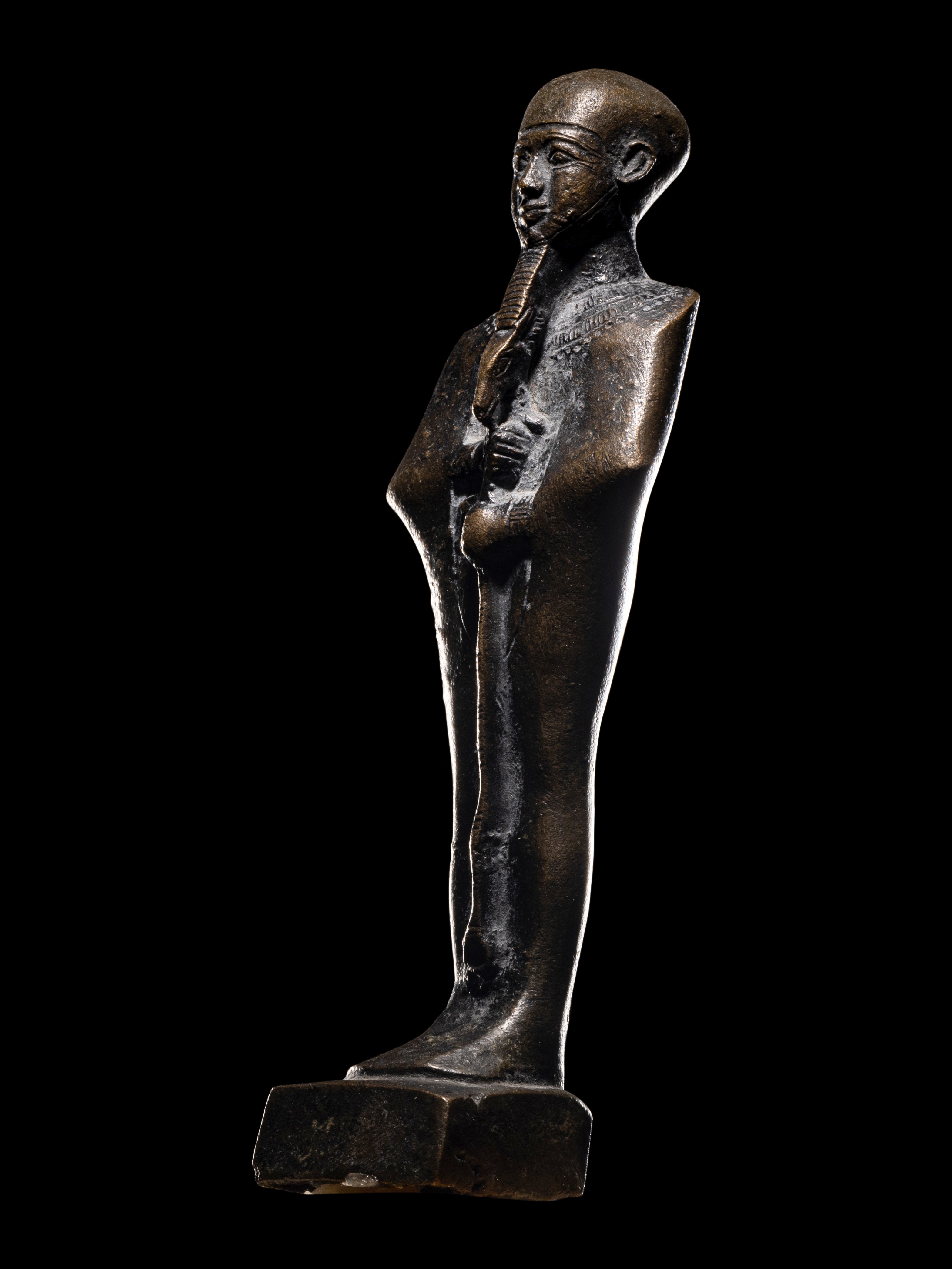 An Egyptian Bronze Ptah Height 7 inches (18 cm). - Image 3 of 4