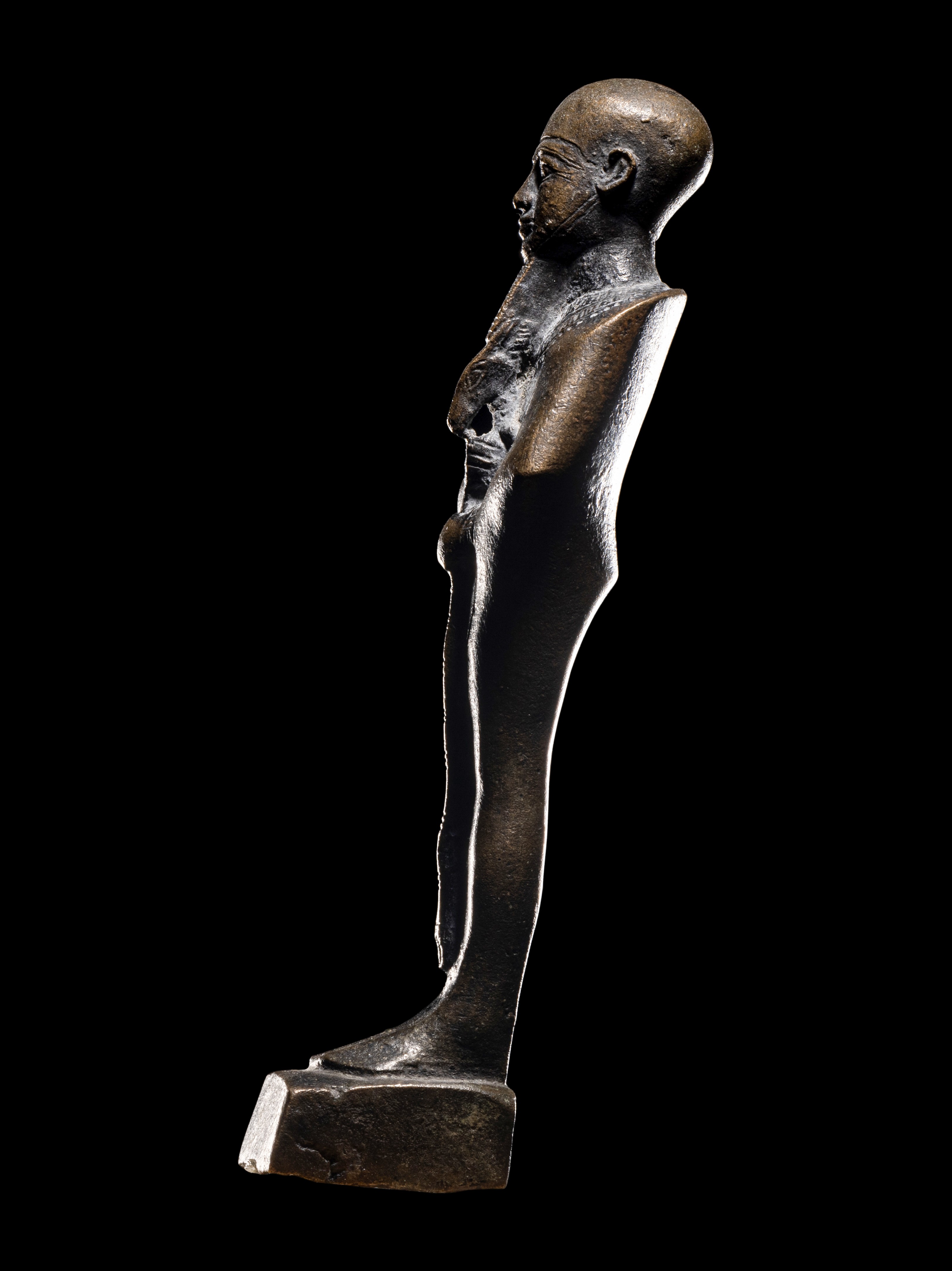 An Egyptian Bronze Ptah Height 7 inches (18 cm). - Image 4 of 4