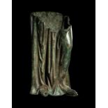 A Roman Bronze Fragmentary Statue Height 12 1/2 inches (31.75 cm).