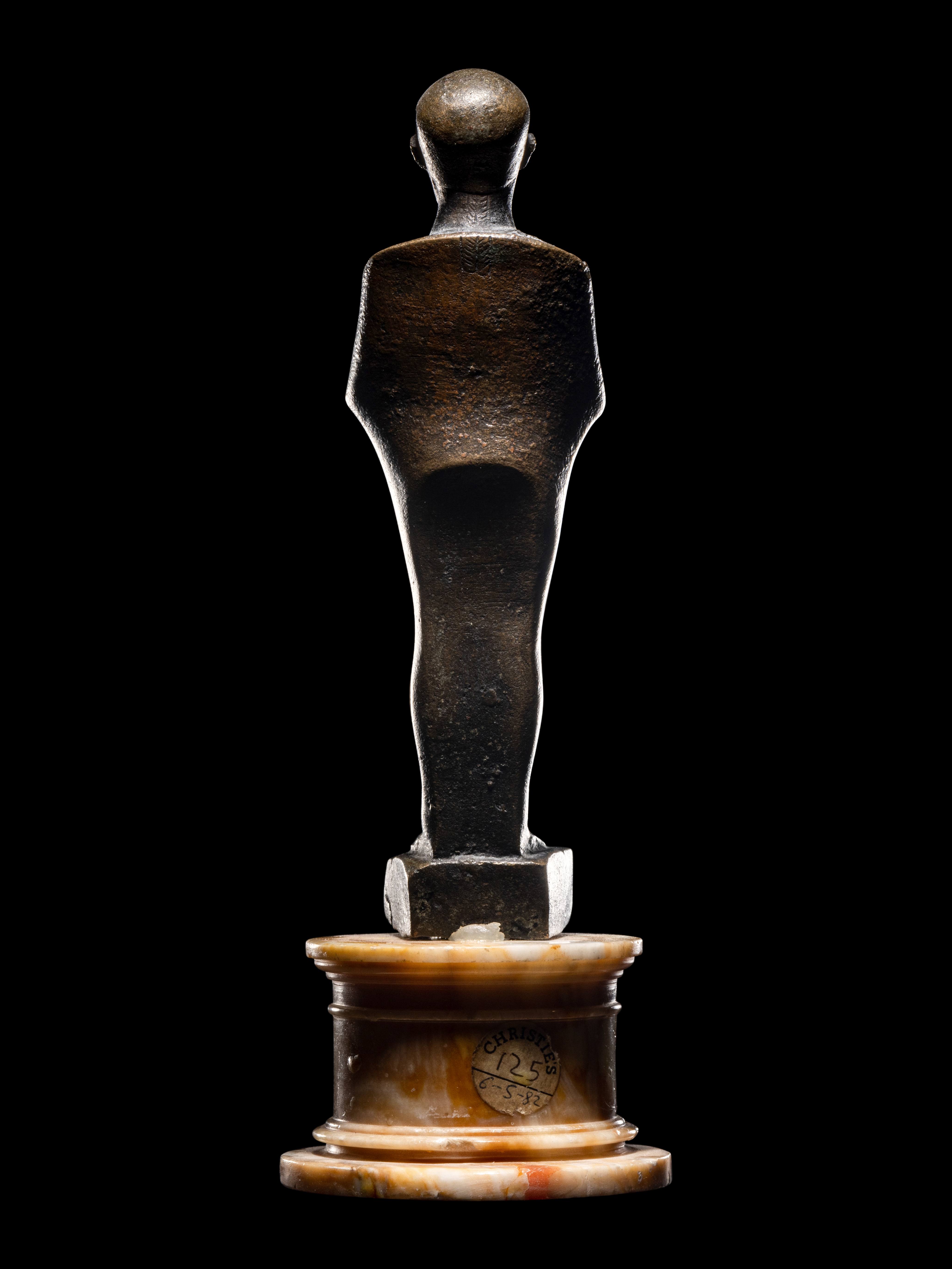 An Egyptian Bronze Ptah Height 7 inches (18 cm). - Image 2 of 4