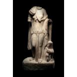 A Roman Marble Statue of Cybele Height 20 1/4 inches (51.4 cm)