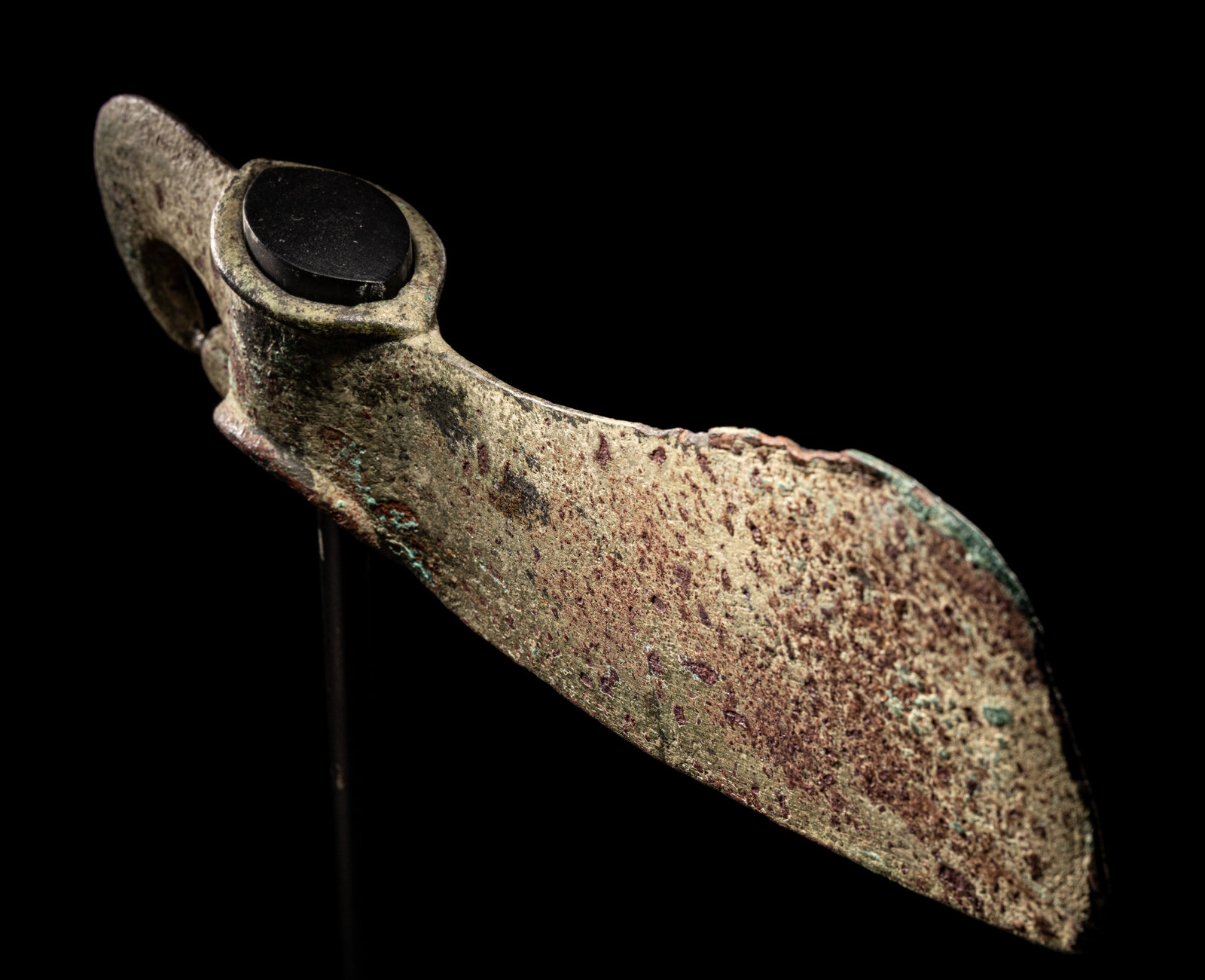 A Luristan Bronze Axehead Length 9 5/8 inches (24.5 cm). - Image 3 of 4