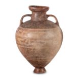 A Large Italo-Corinthian Scaled-Amphora Height 34 1/2 inches (87.6 cm).