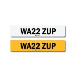 Registration Number WA22 ZUP