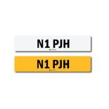 Registration Number N1 PJH