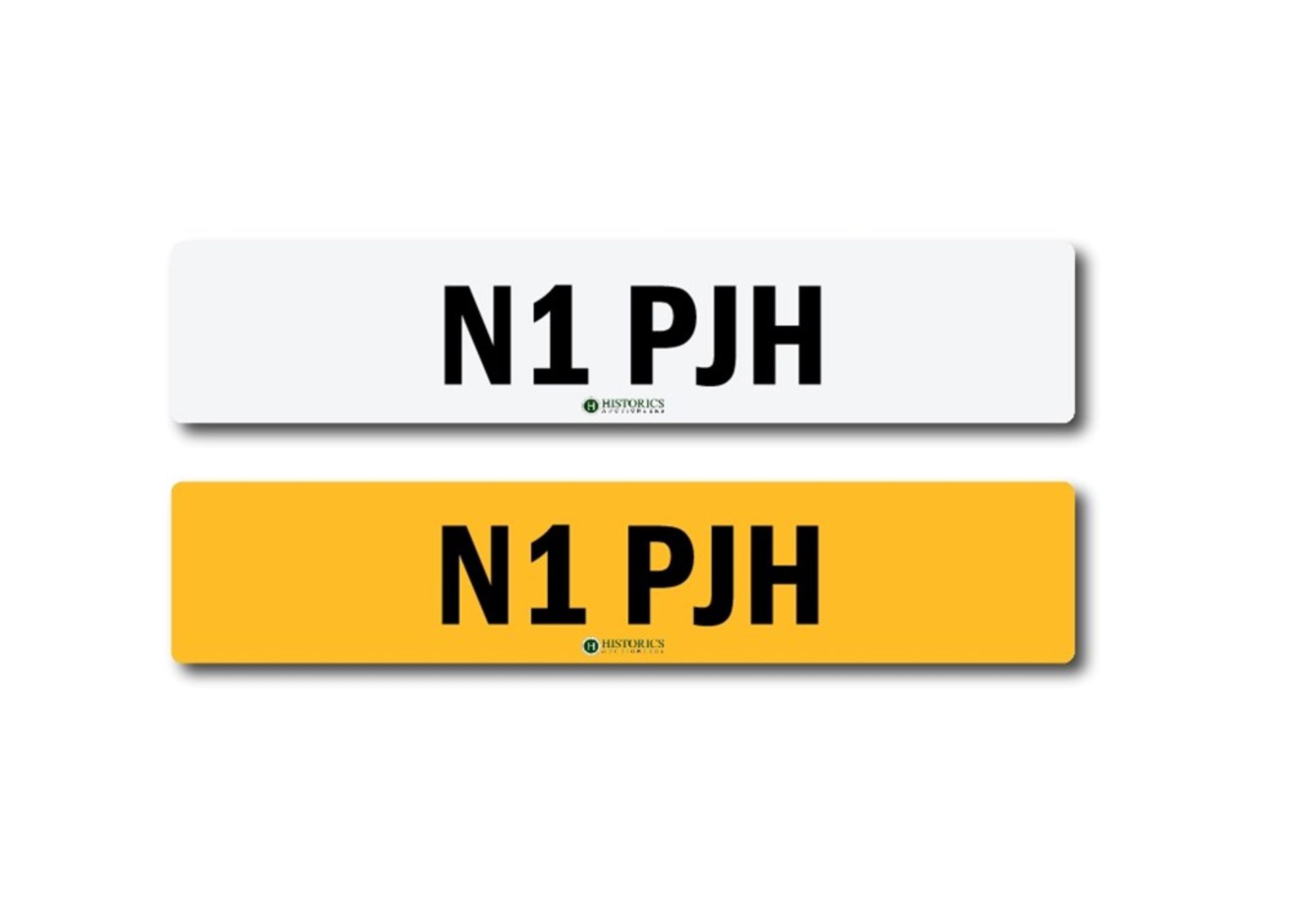 Registration Number N1 PJH