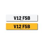 Registration Number V12 FSB