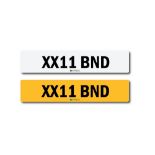 Registration Number XX11 BND