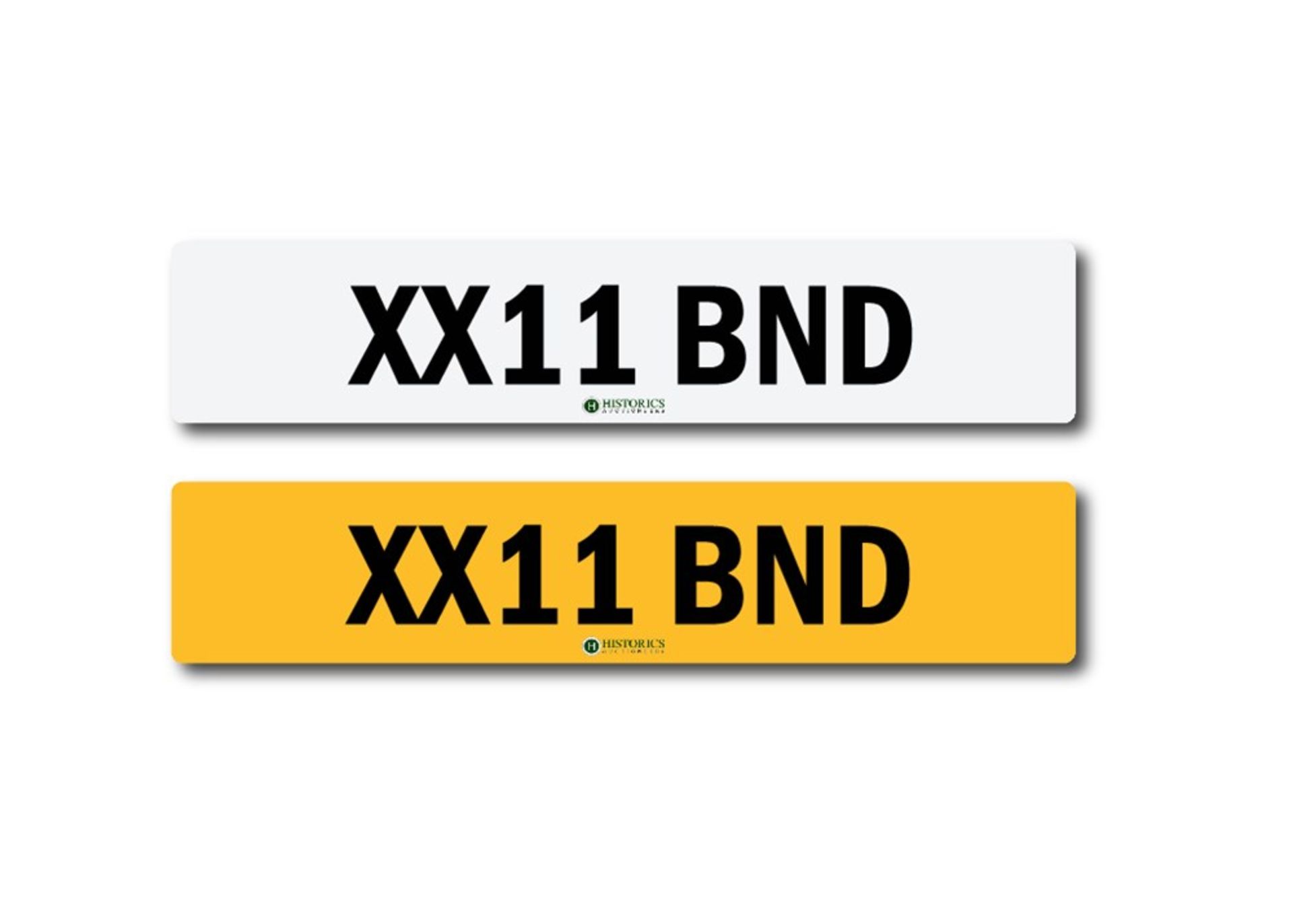 Registration Number XX11 BND