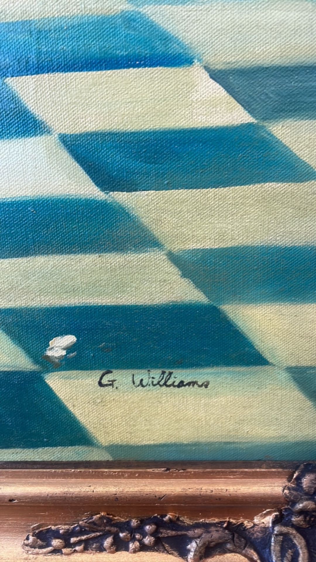 Gemälde G.Williams - Bild 2 aus 4