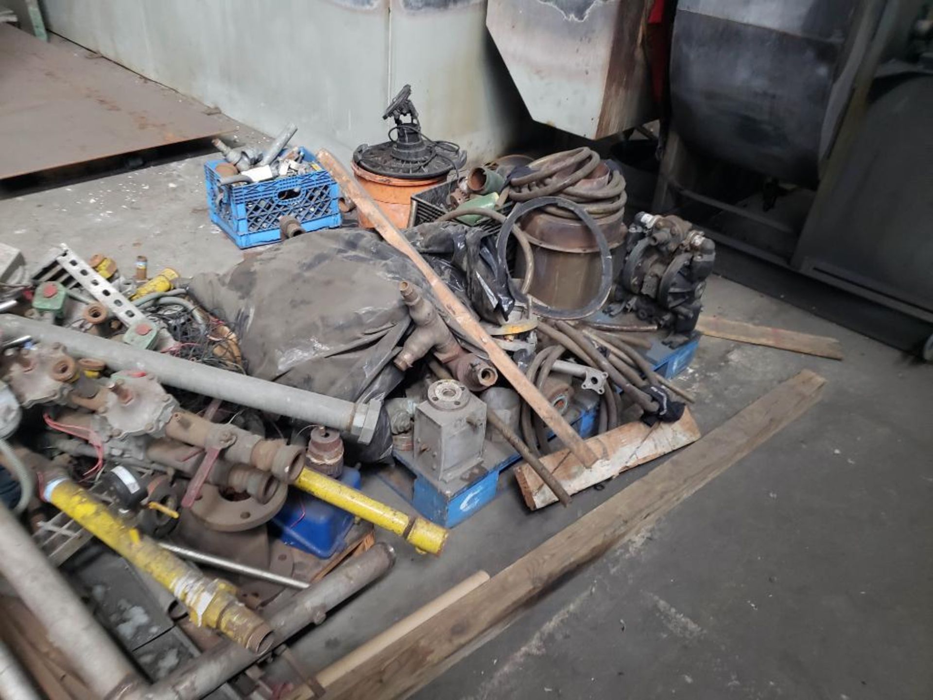 (4) Pallets & (1) Rack of Pumps, Motors, Scrap Metal & Misc - Image 8 of 8