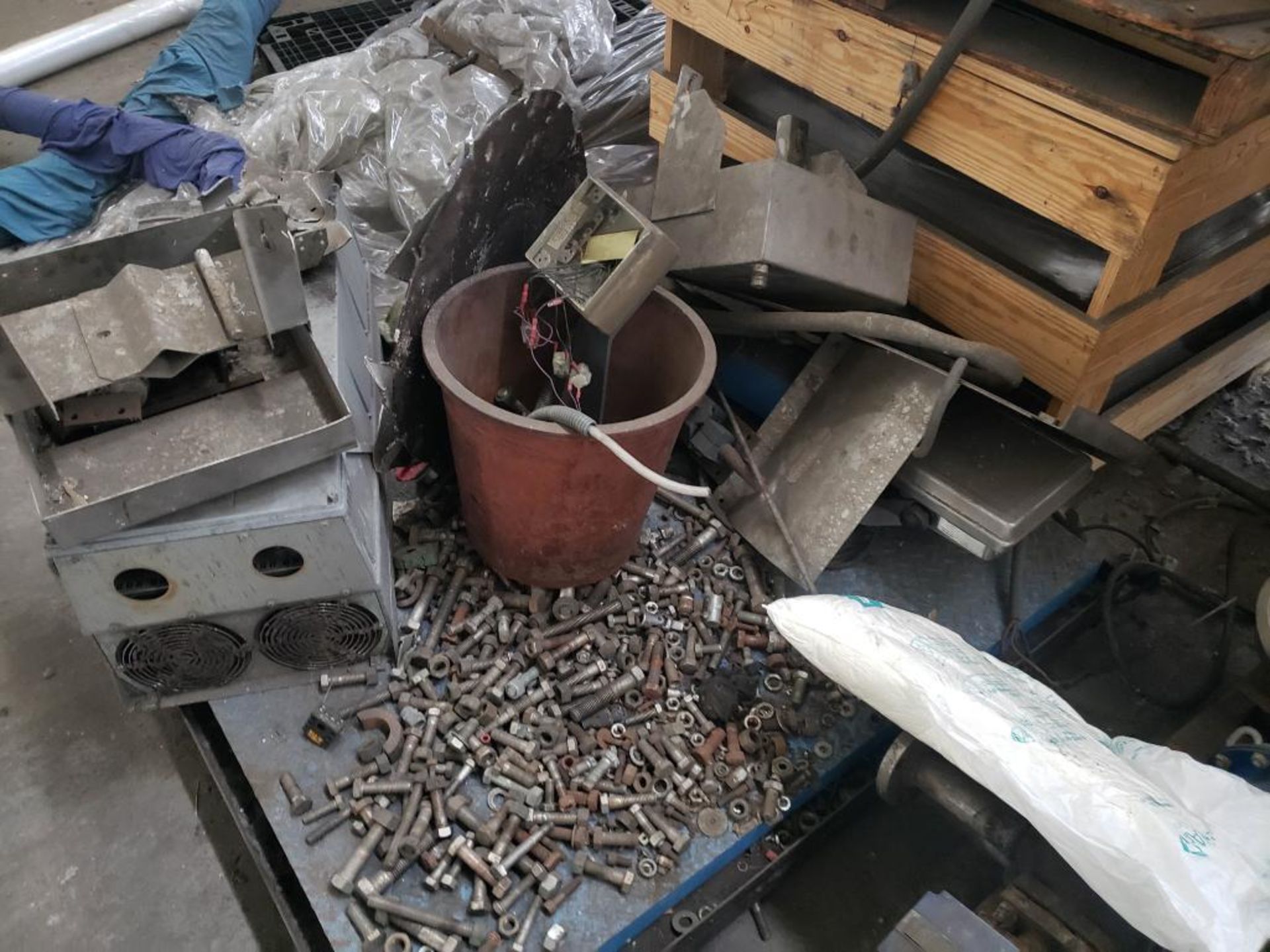 (4) Pallets & (1) Rack of Pumps, Motors, Scrap Metal & Misc - Image 3 of 8