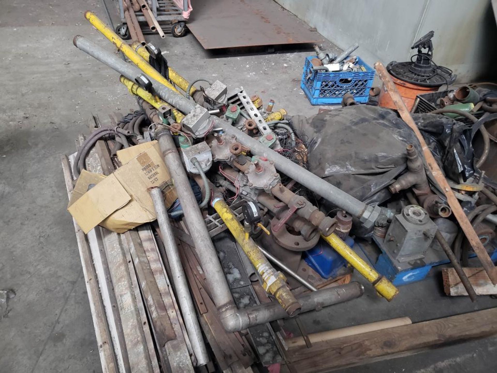 (4) Pallets & (1) Rack of Pumps, Motors, Scrap Metal & Misc - Image 7 of 8