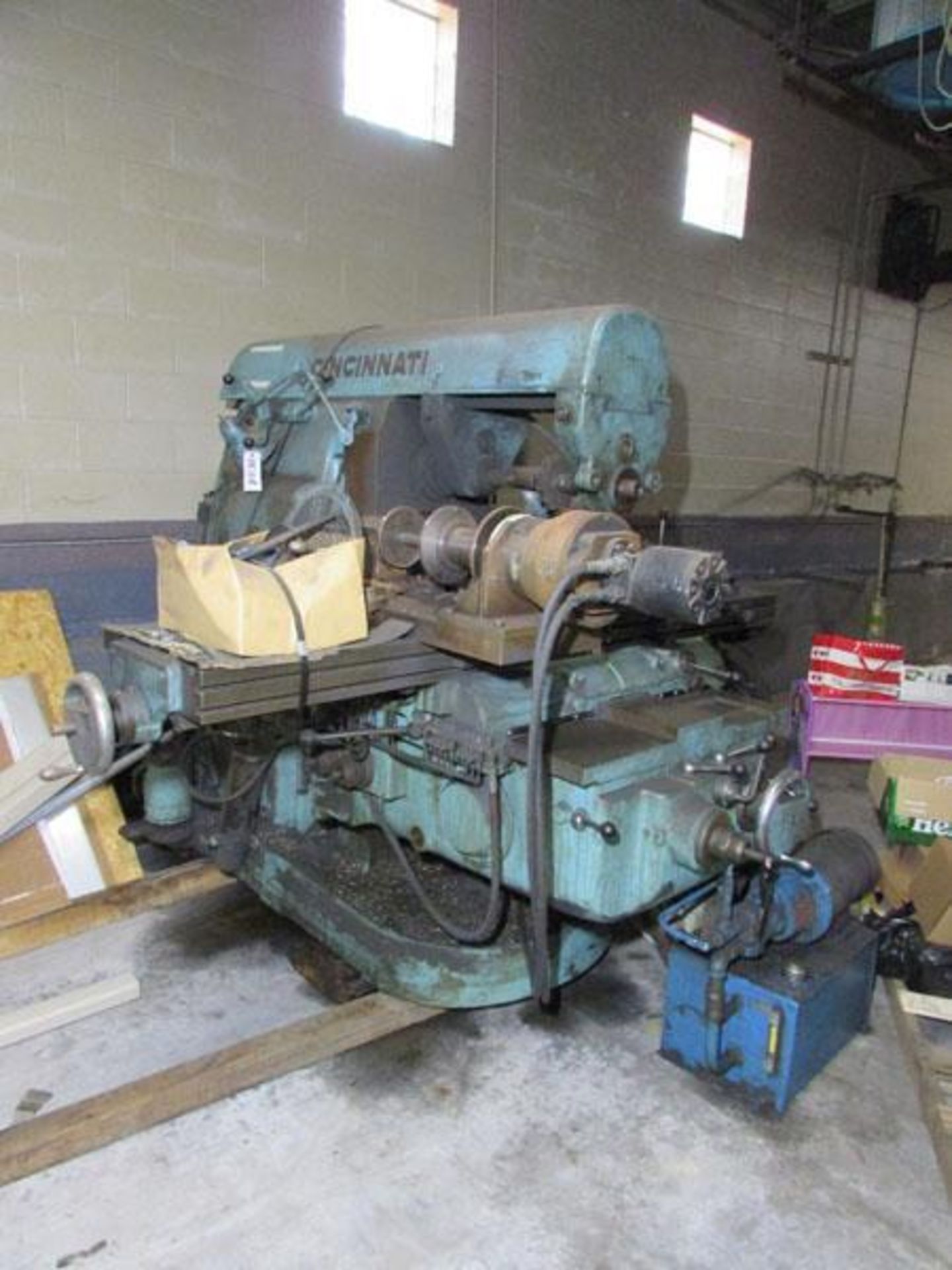 Cincinnati No. 4 Plain High Power Dial Type Horizontal Milling Machine