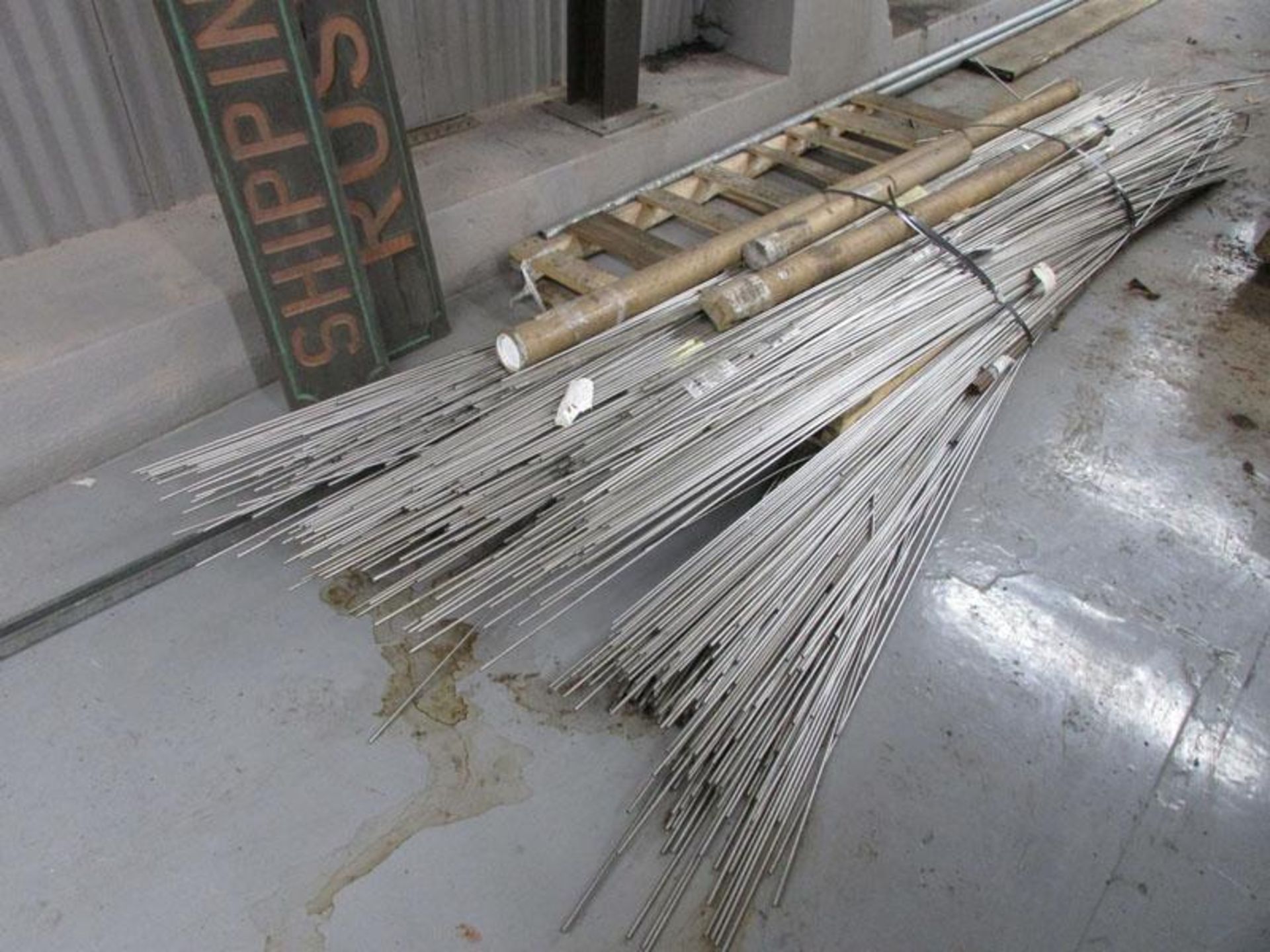 Pallets of Assorted Round Stock, Tube Stock, Copper Rod, etc.