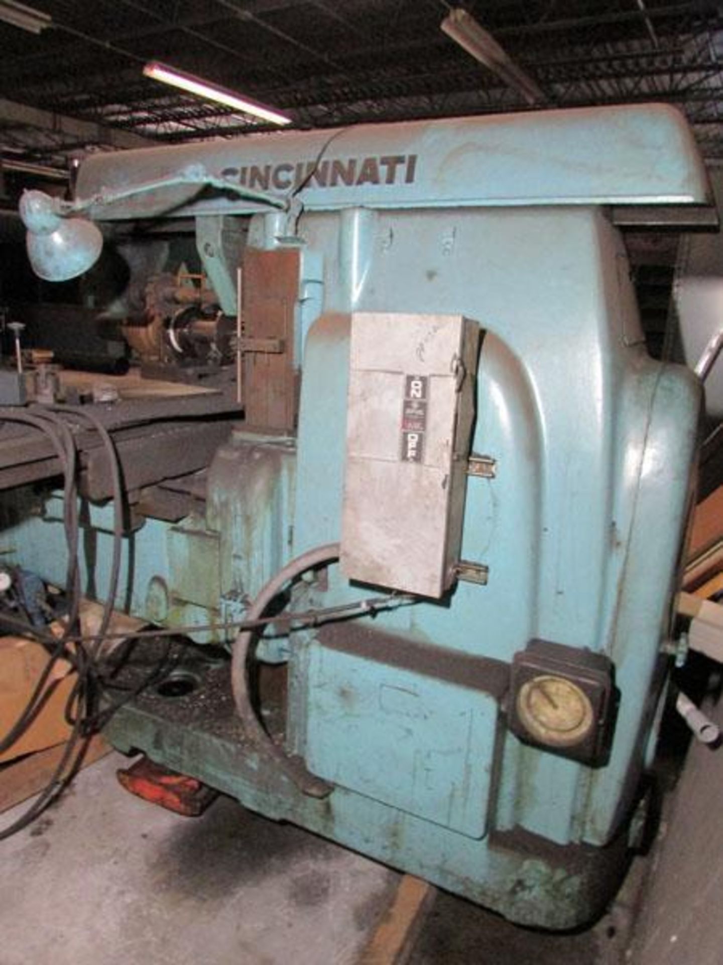 Cincinnati No. 4 Plain High Power Dial Type Horizontal Milling Machine - Image 8 of 11