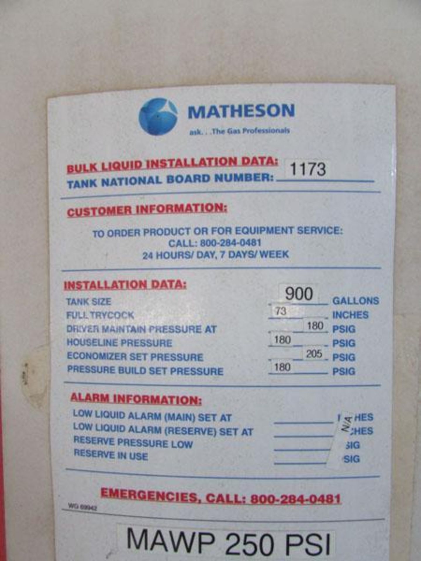 Matheson Liquid Nitrogen Tanks - Image 5 of 12