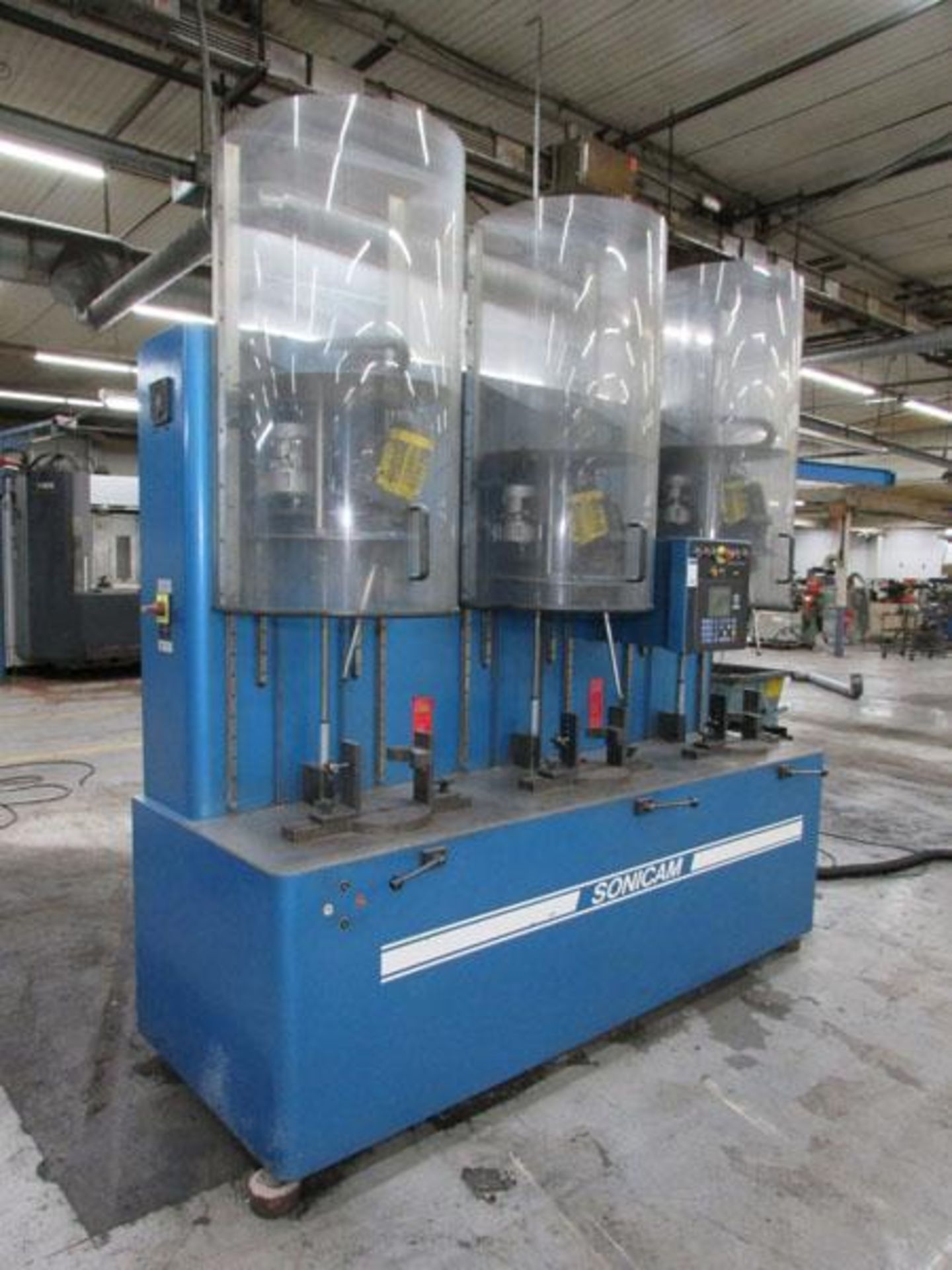 Sonicam Type S1A3 Tri-Station Mould Polishing Machine