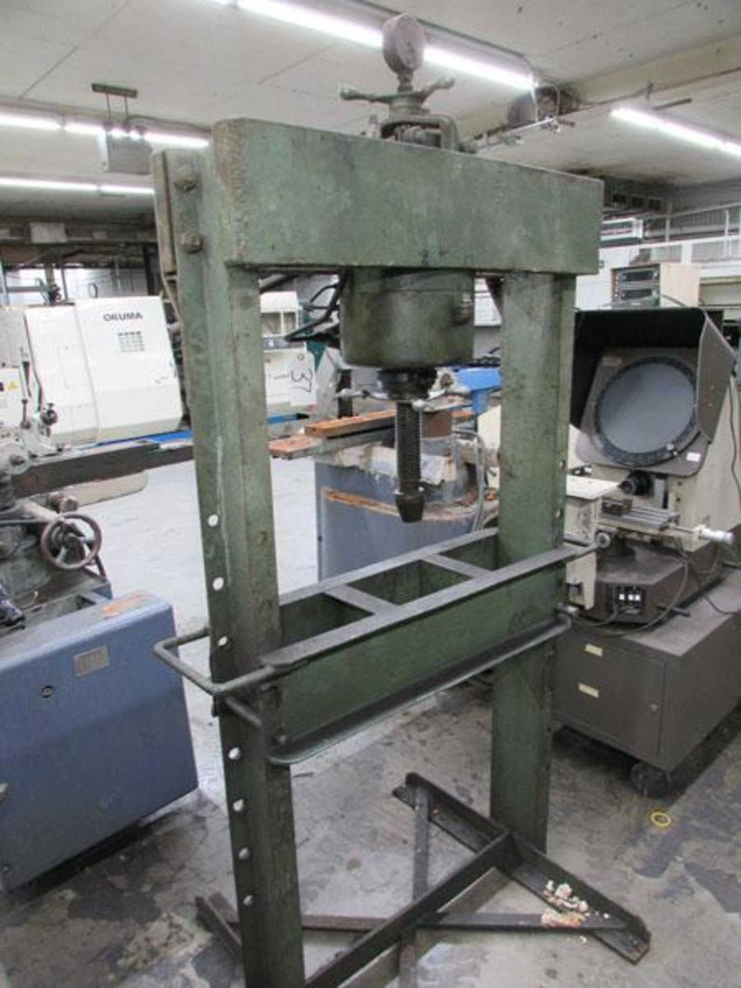 Dake 50 Ton Hydraulic H-Frame Press - Image 3 of 3