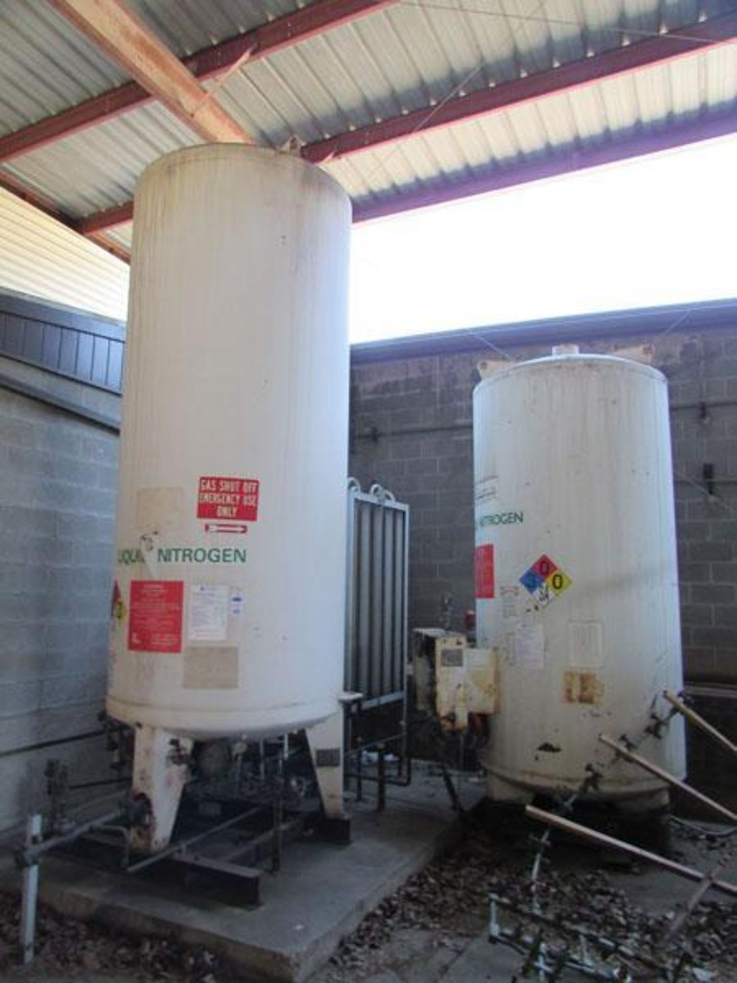 Matheson Liquid Nitrogen Tanks