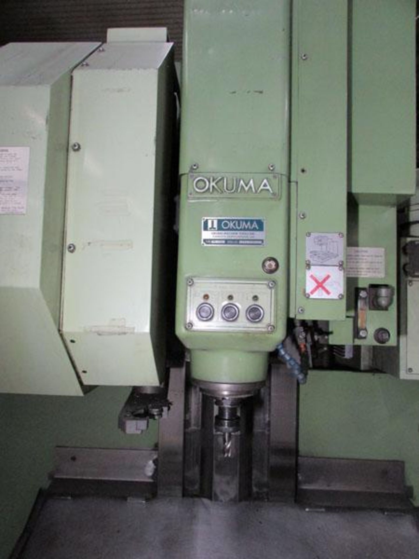 Okuma MC-4VAE Vertical CNC Milling Machine - Image 5 of 13