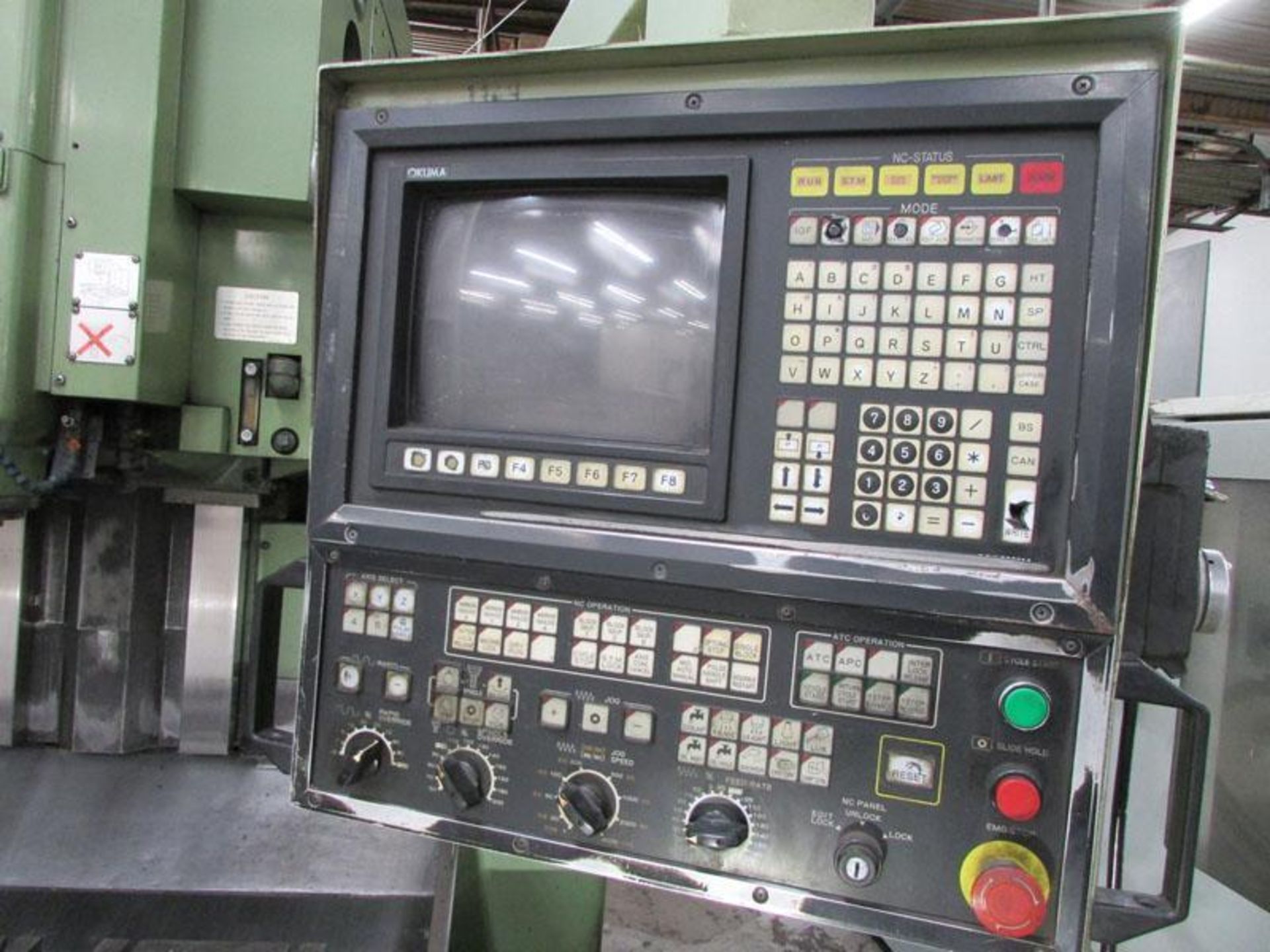Okuma MC-4VAE Vertical CNC Milling Machine - Image 8 of 13