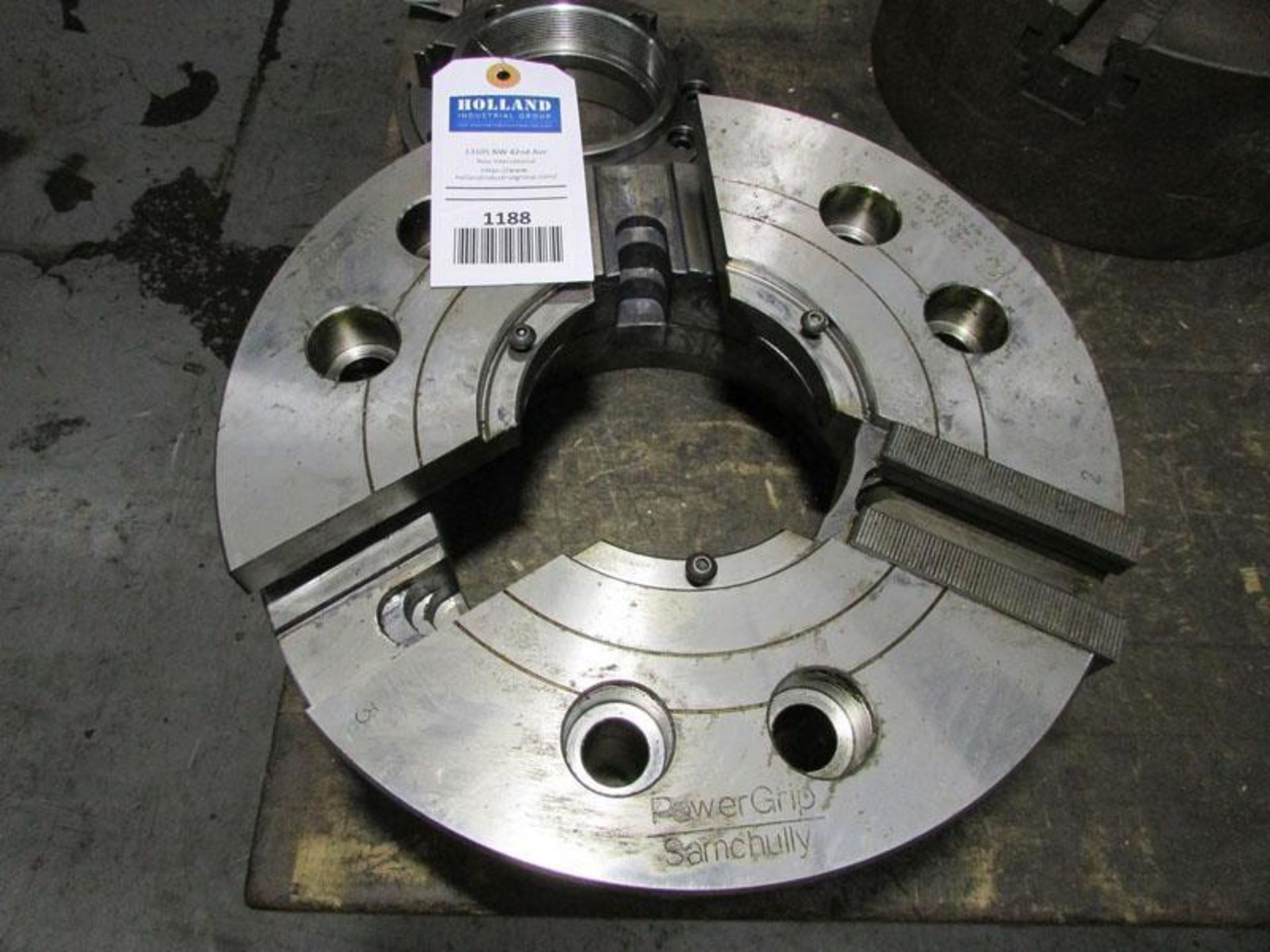 Power Grip HH-212 12" 3-Jaw Hydraulic Chuck - Image 2 of 2