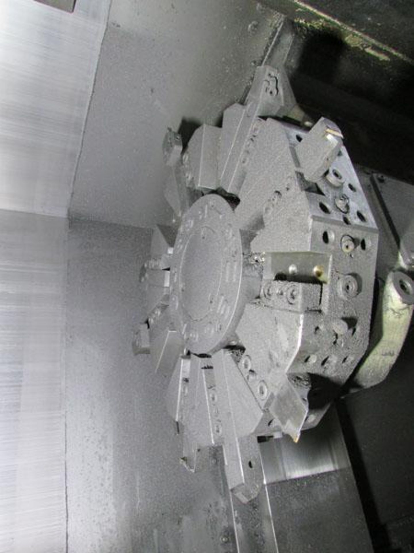 2003 Okuma Simul Turn LU300 2SC600 Twin Turret CNC Horizontal Turning Center - Image 7 of 13