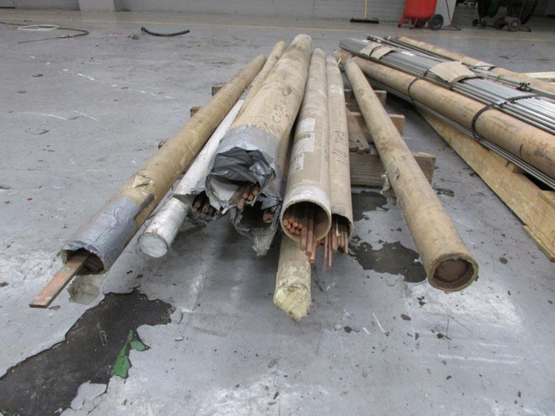 Pallets of Assorted Round Stock, Tube Stock, Copper Rod, etc. - Image 6 of 6