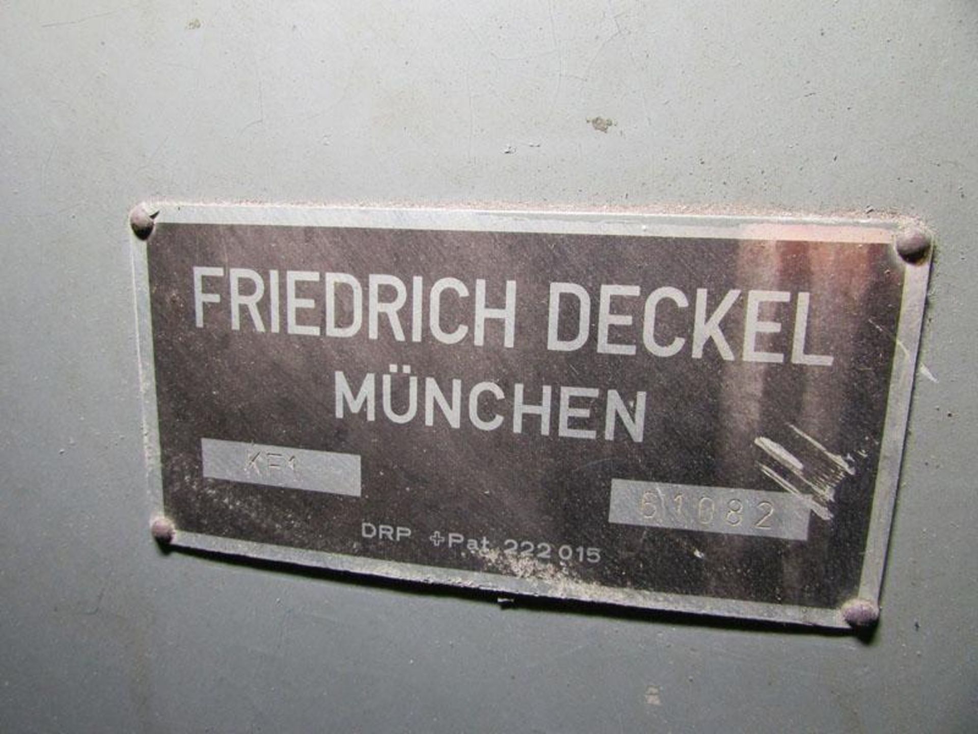 Friedrich Deckel KF1 Pantograph - Image 6 of 6