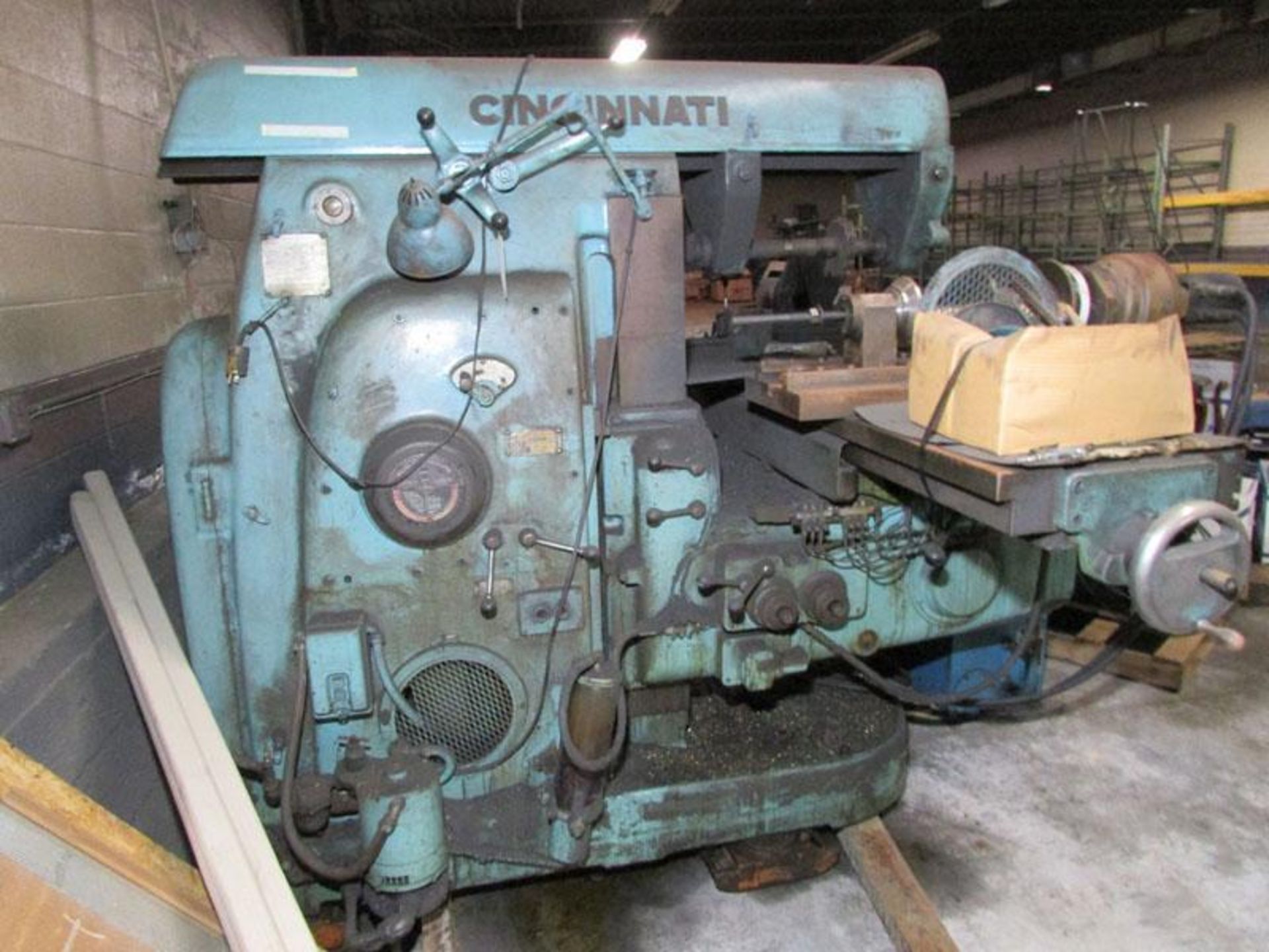 Cincinnati No. 4 Plain High Power Dial Type Horizontal Milling Machine - Image 9 of 11