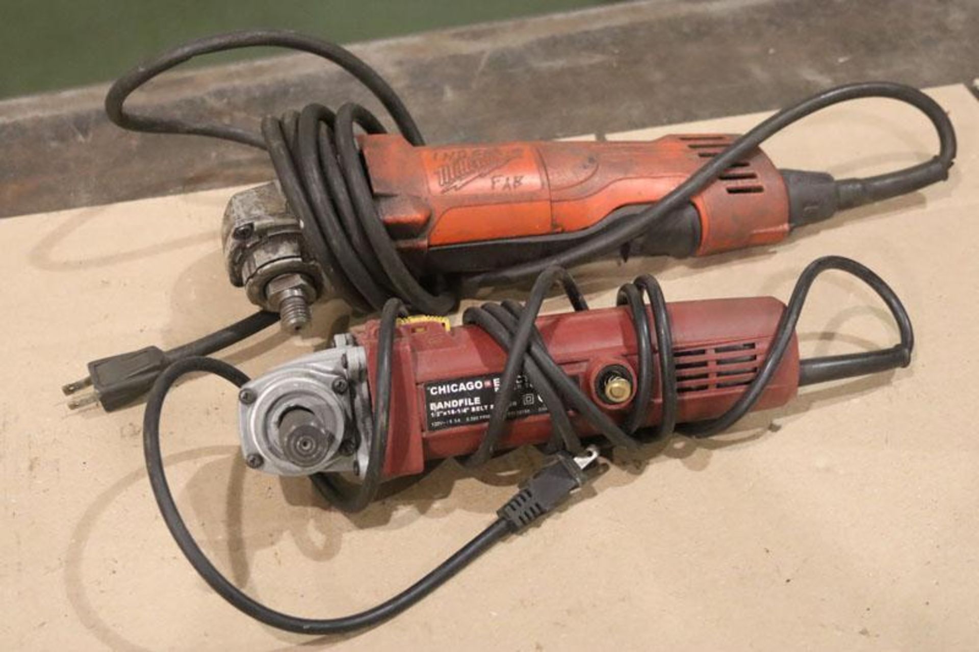 Milwaukee Right Angle Grinder, Chicago Right Angle Grinder