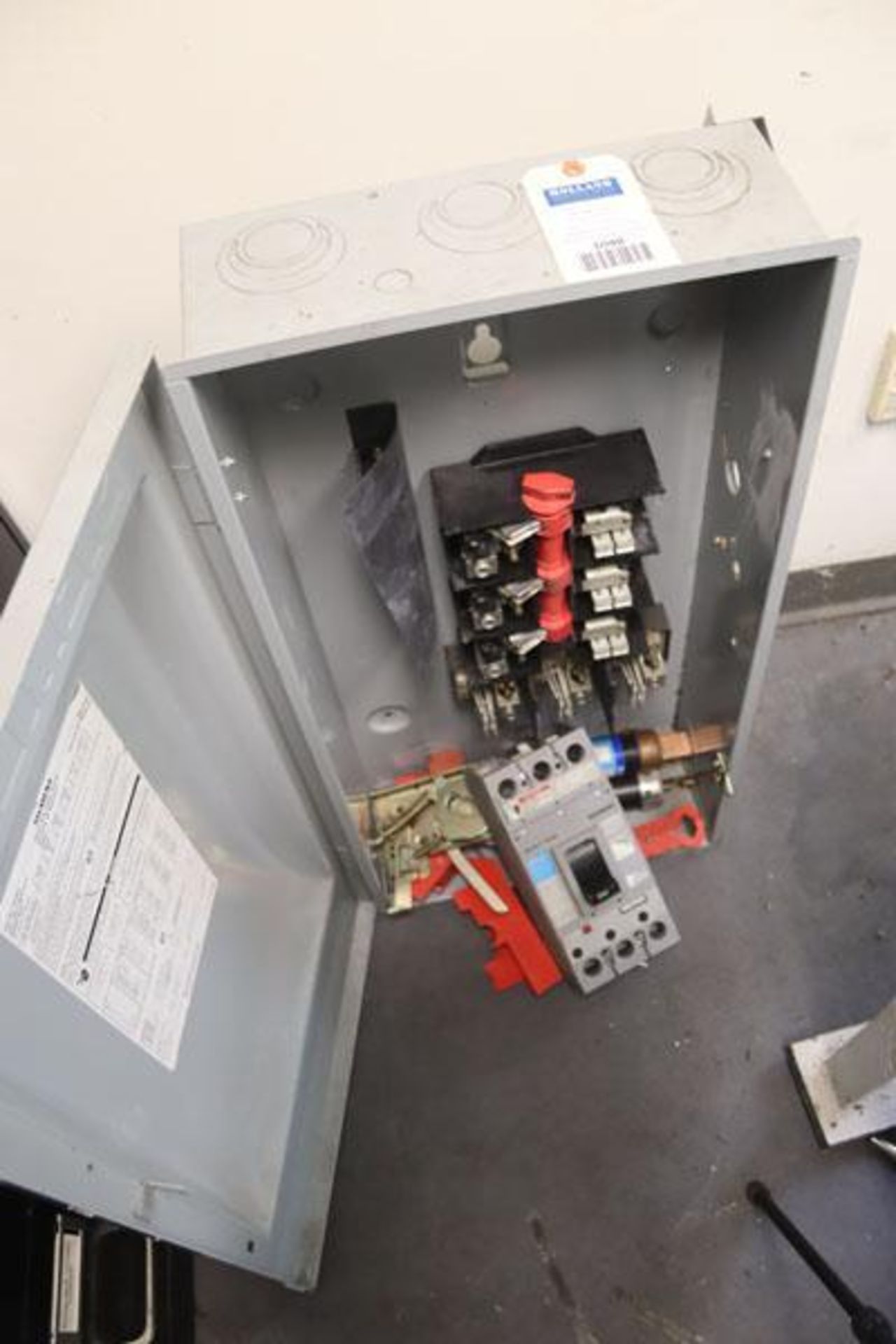 Electrical Box (200 Amp Breaker is Burned)