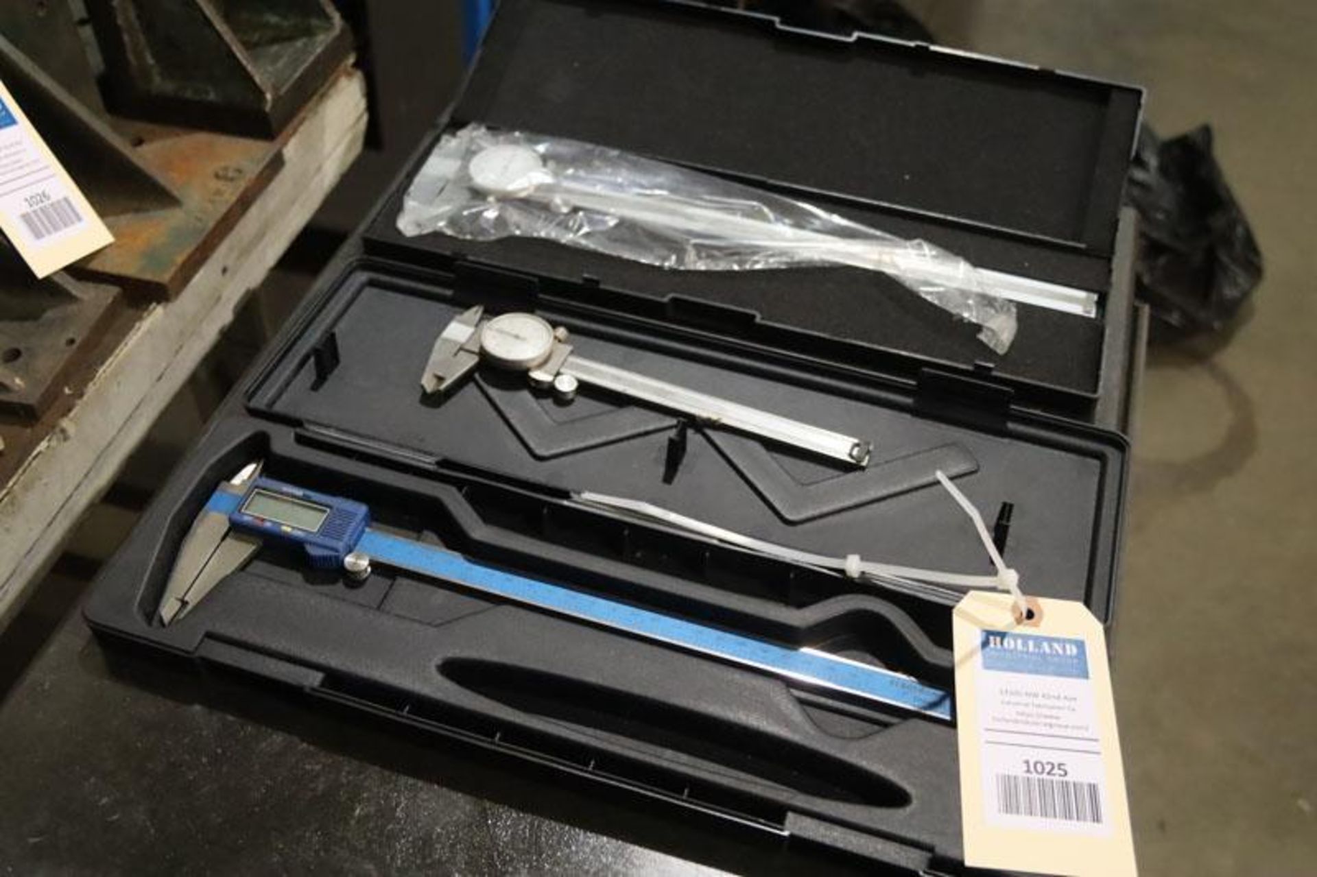 1-12" Digital Caliper, 2-Dial Calibers (1-6" and 1-12")