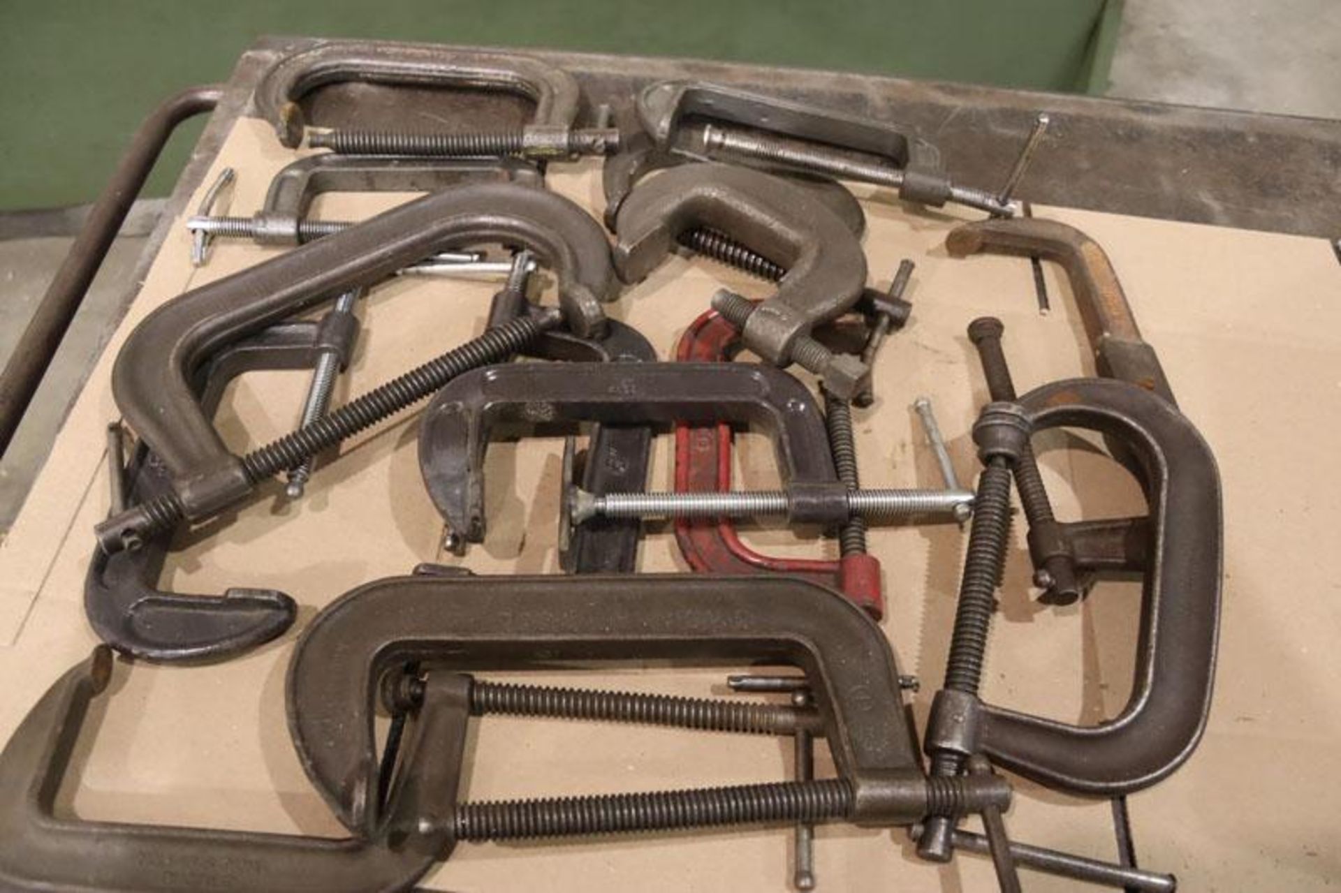 Assorted Mid Sized C-Clamps