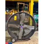 48" Mobile Belt-Drive Drum Fan