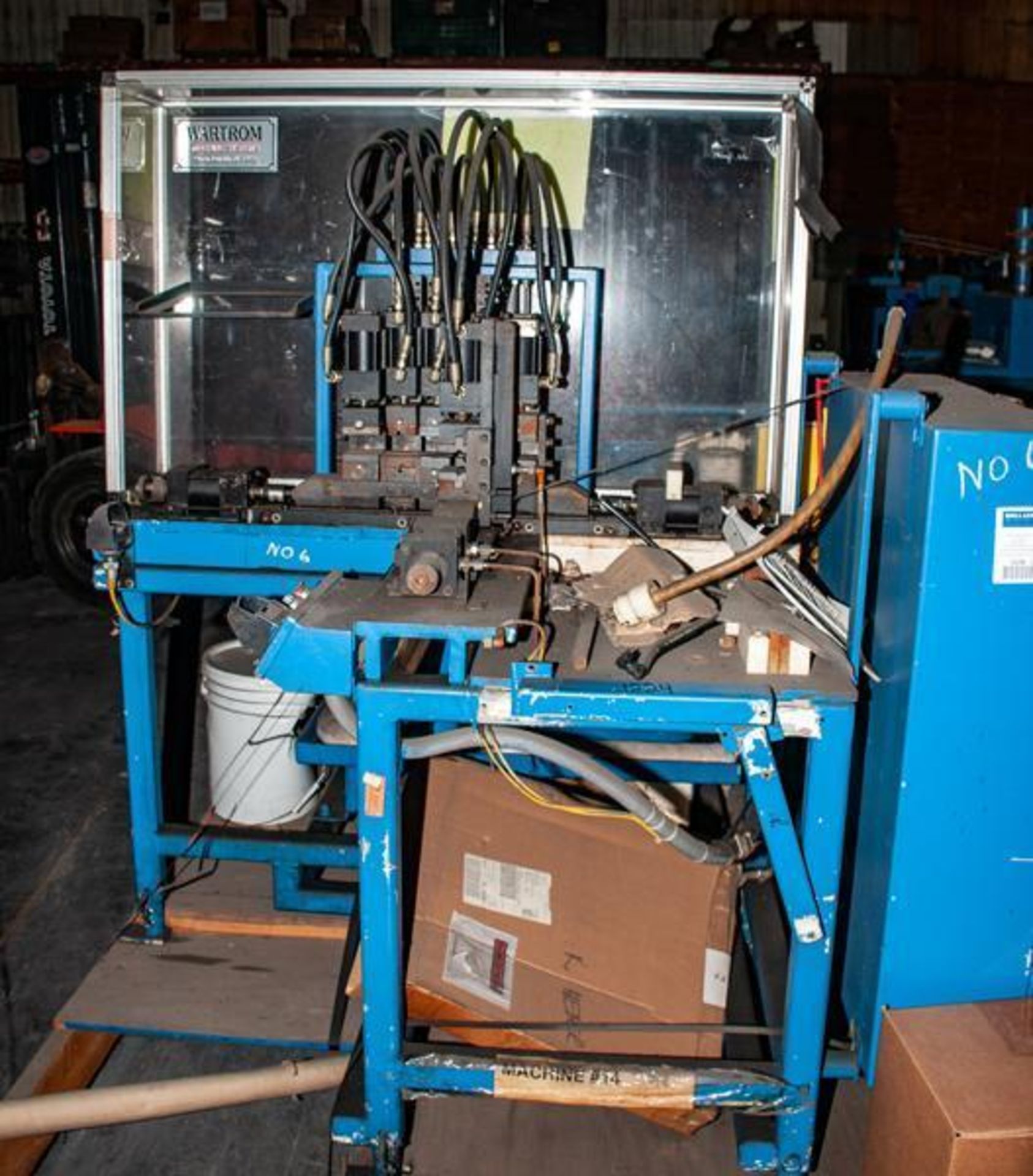 Wartram custom made hydraulic press
