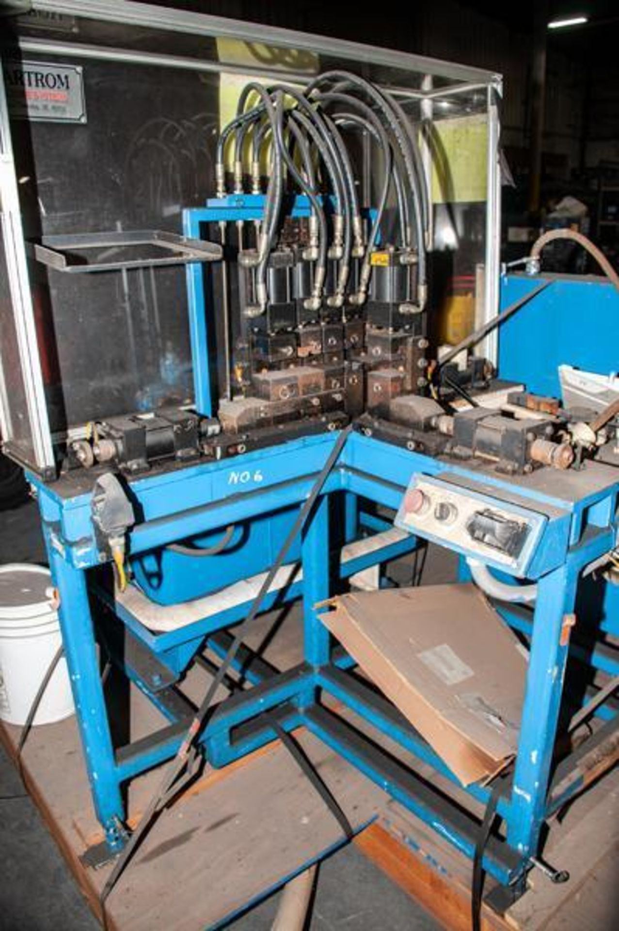 Wartram custom made hydraulic press - Image 4 of 4