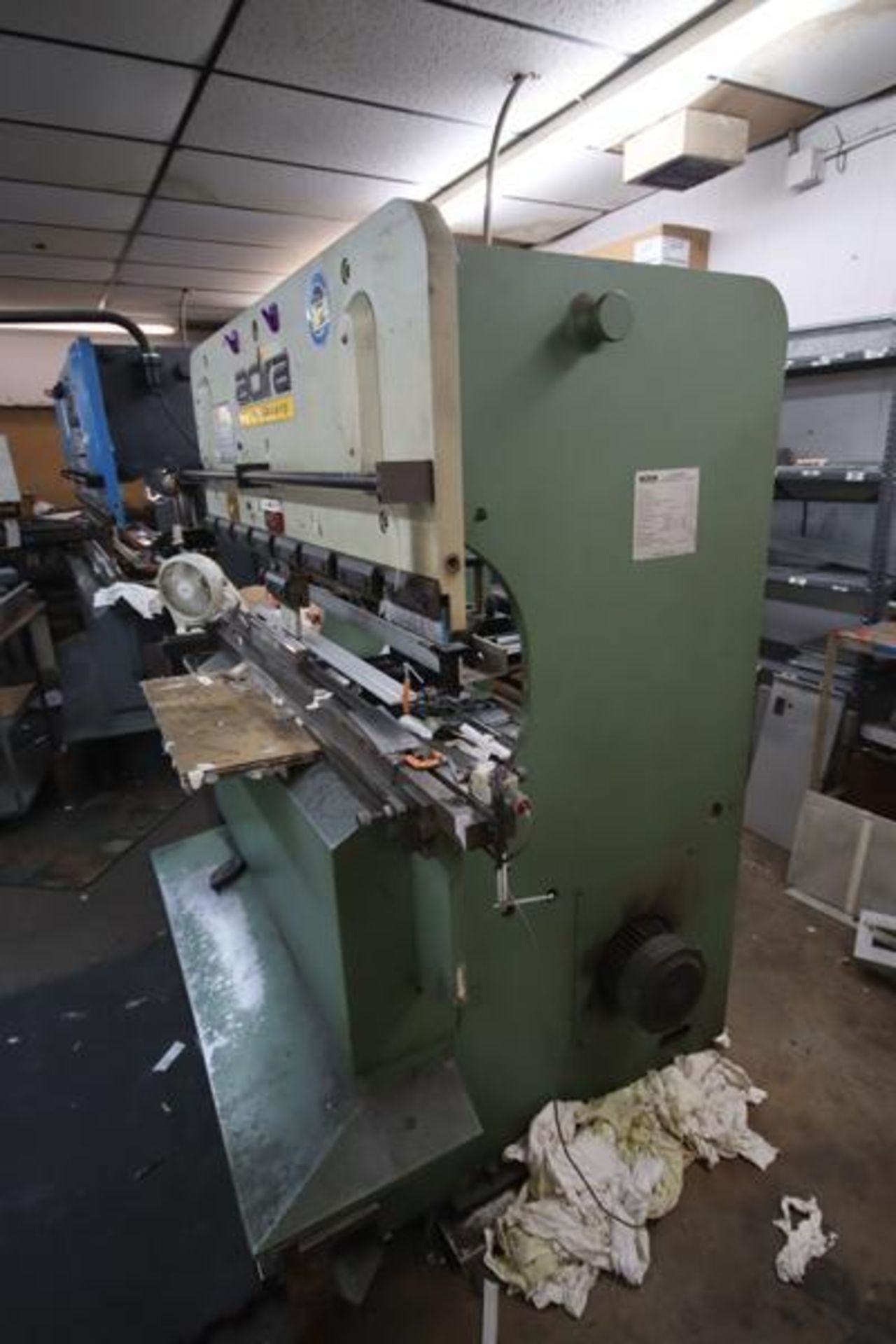 Adira Press Brake Model QHA 3215, Year 1994, 60" Apron, (No Dies), S/N#3933/7447 - Image 3 of 8