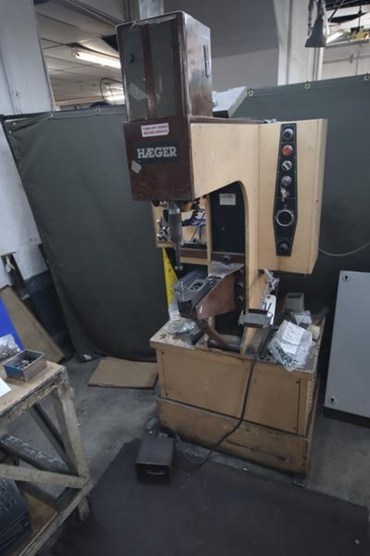 Haeger Insert Press Model HB6-B Revision 3, S/N#1306