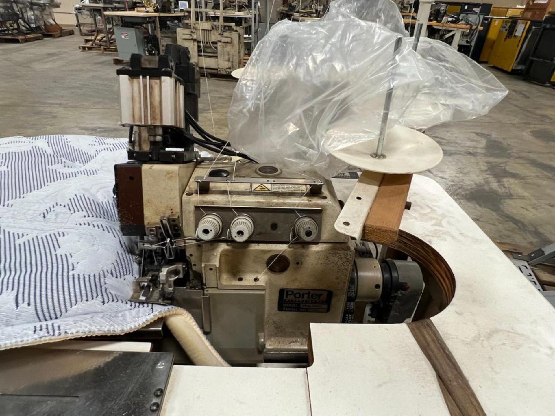 Porter Sewing Machine Model PFM-4000 SER#C1522 - Image 2 of 2