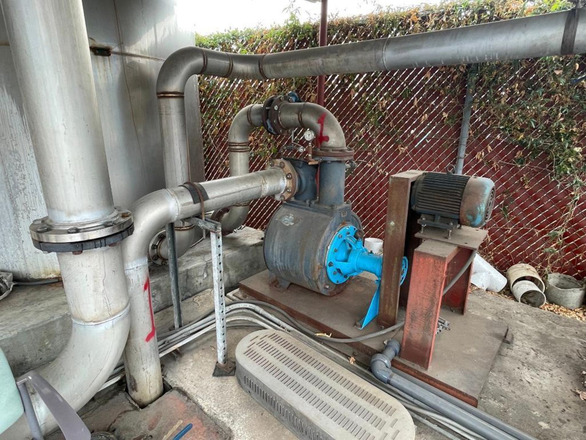 Thies waste Water System w/2 pumps SS Tank Control - Image 8 of 9