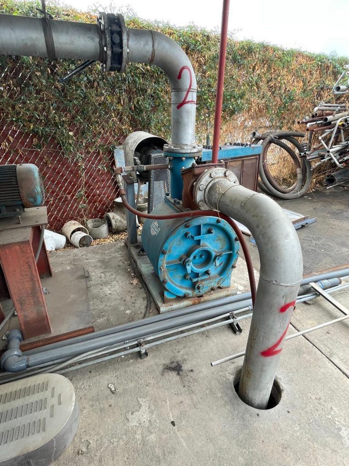 Thies waste Water System w/2 pumps SS Tank Control - Image 9 of 9