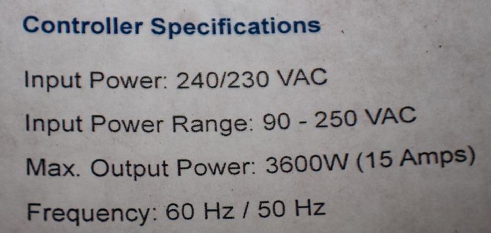 Incoe I series temperature controller, 6-zone, 240v - Image 4 of 4