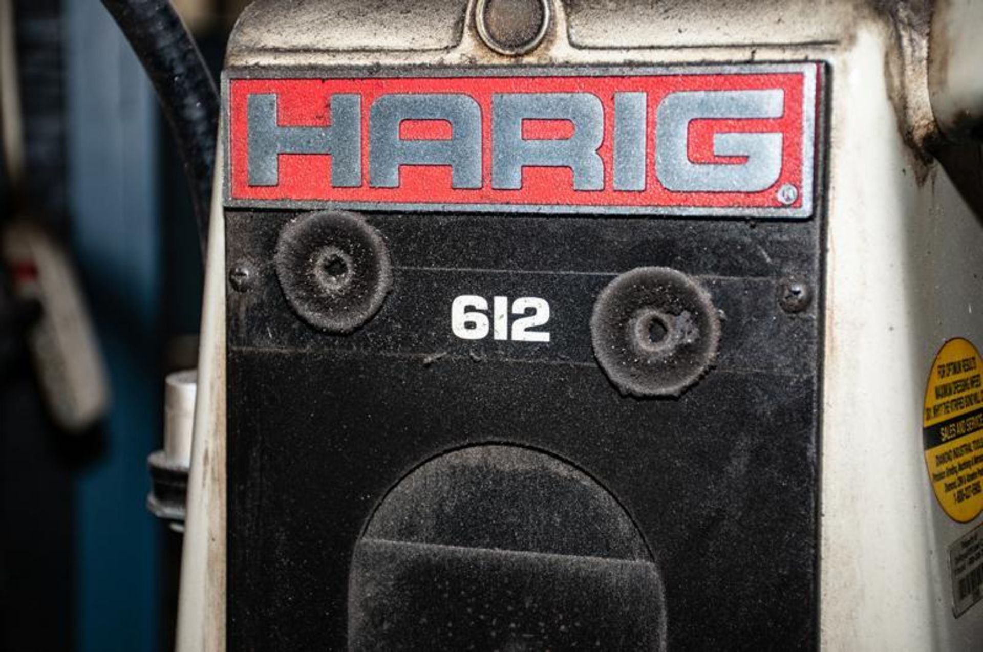 Harig 612 surface grinder s/n 19083 w/ 6 x 12" Walker Ceramax magnetic chuck - Image 4 of 7