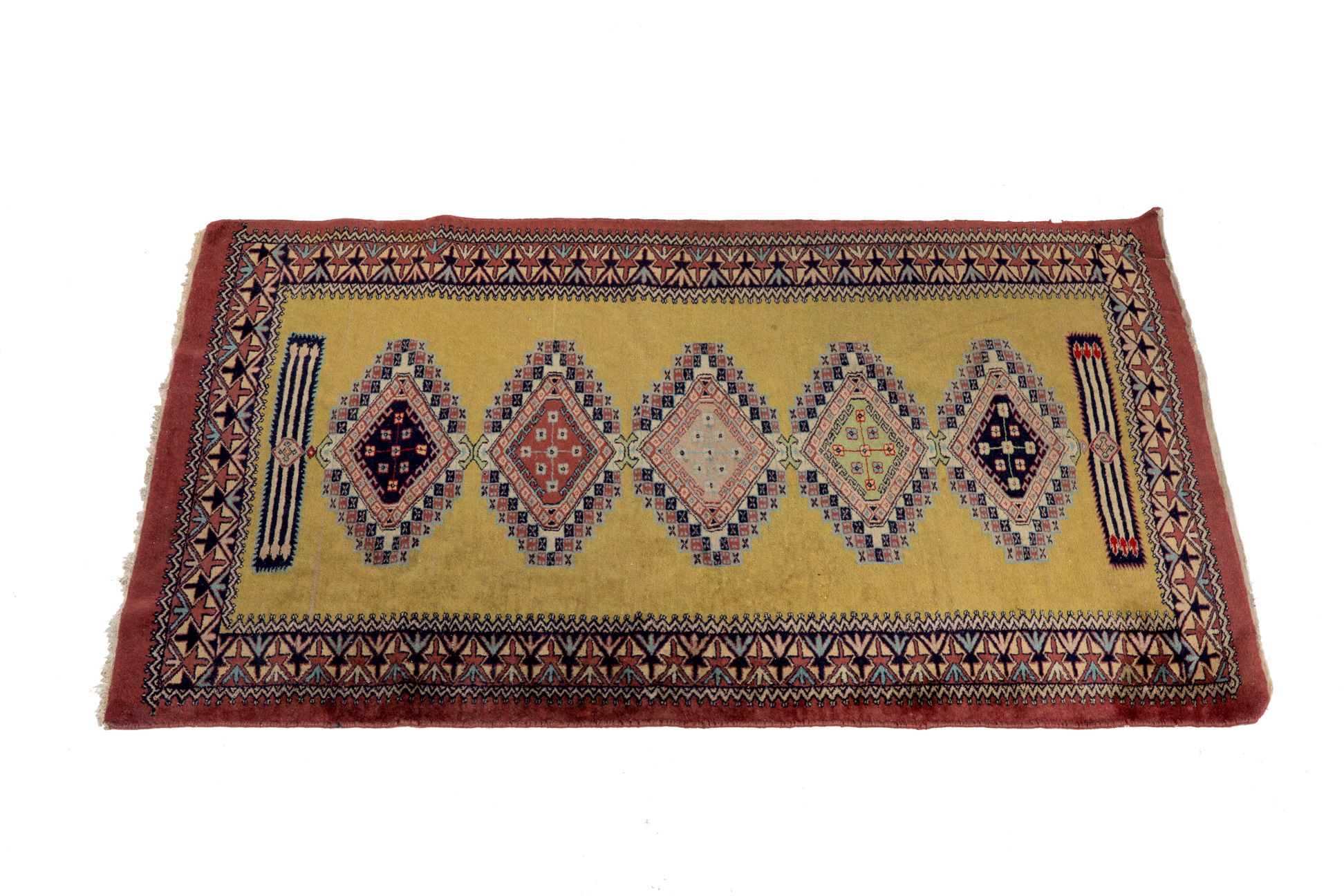 A SMALL KELIM CARPET